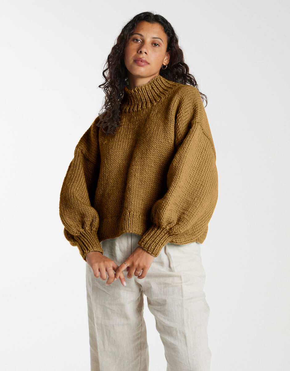 Switch Sweater Bronzed Olive