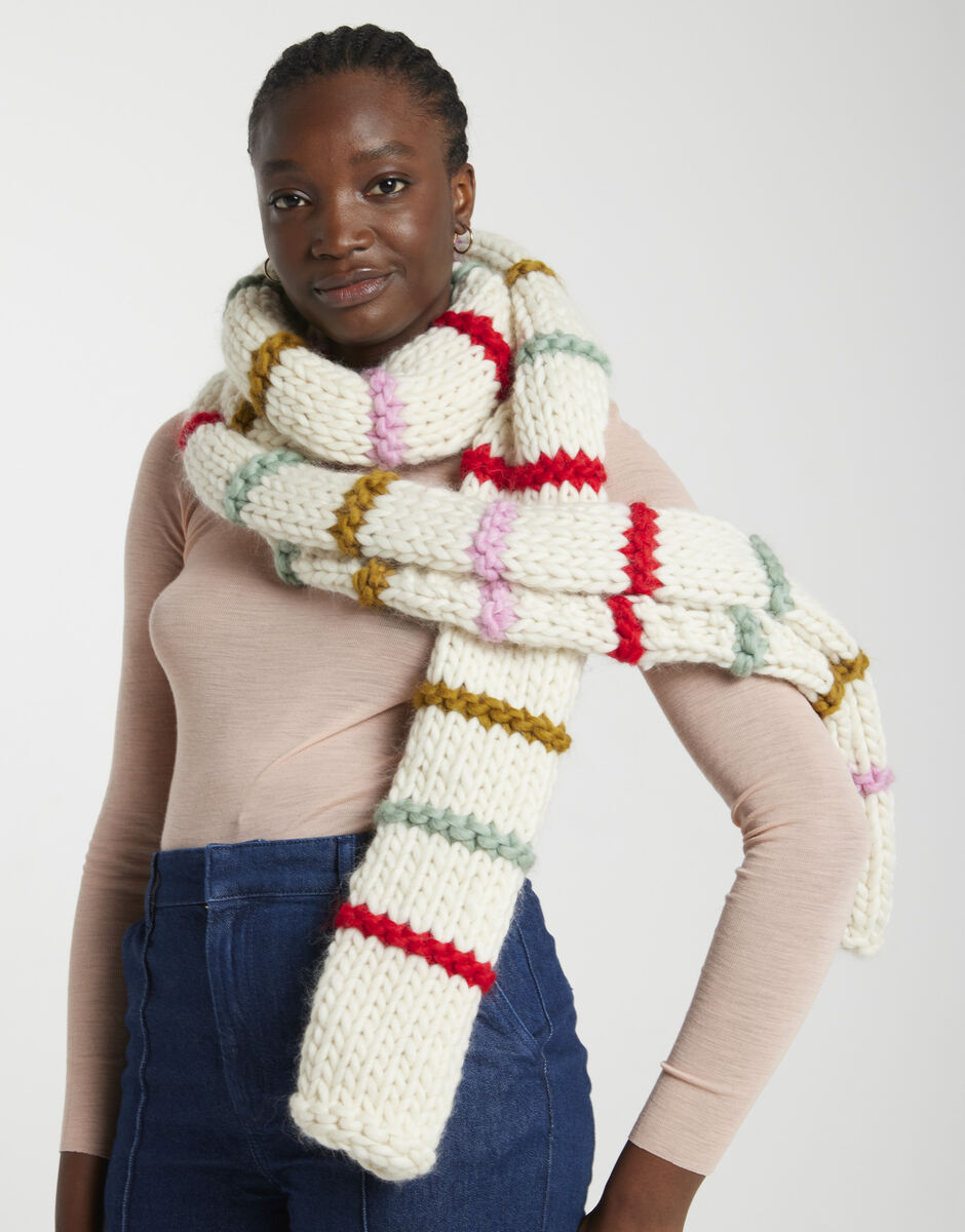 Nicest Thing Scarf Free Pattern