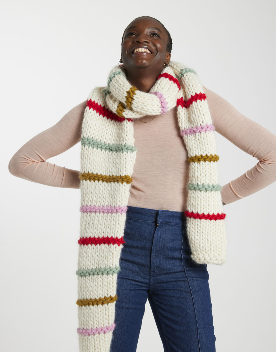 Nicest Thing Scarf Free Pattern
