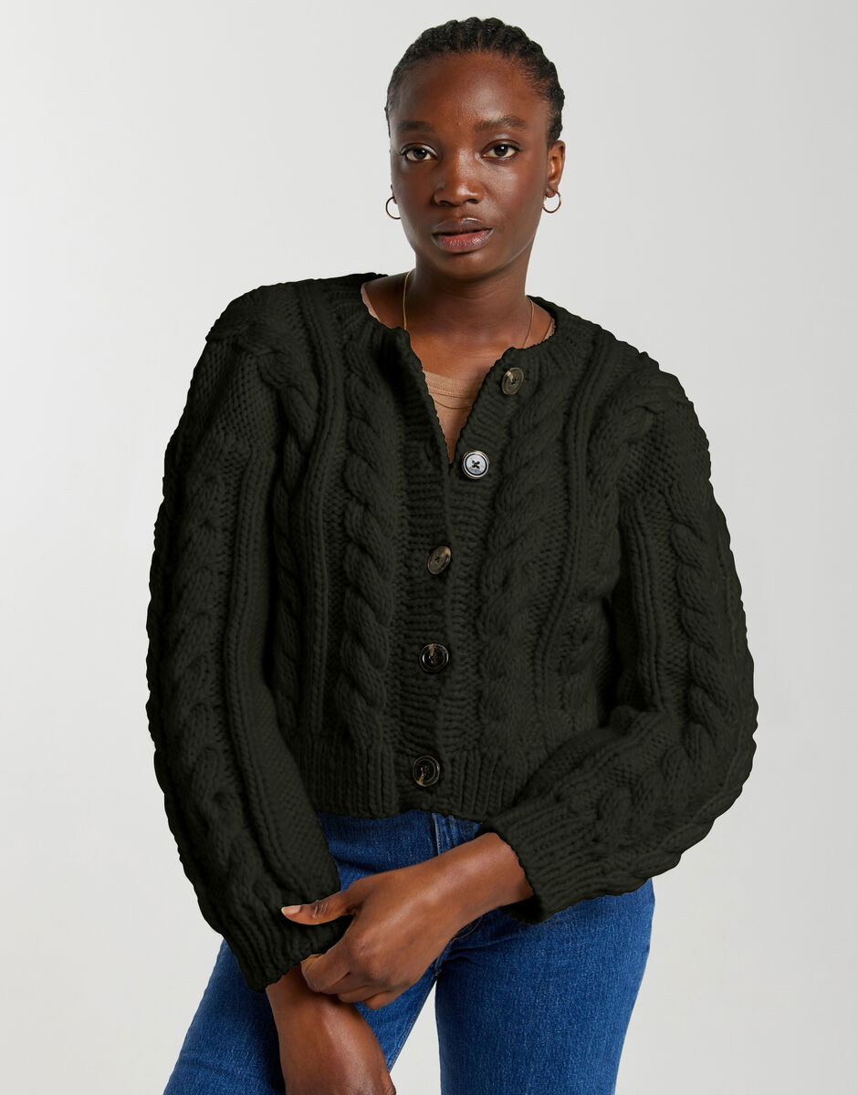 Chelsea Cardigan Heritage Green