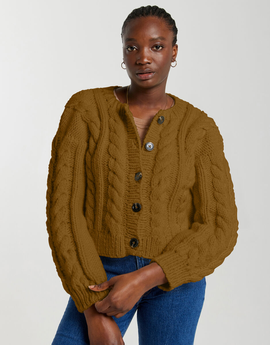 Chelsea Cardigan Bronzed Olive