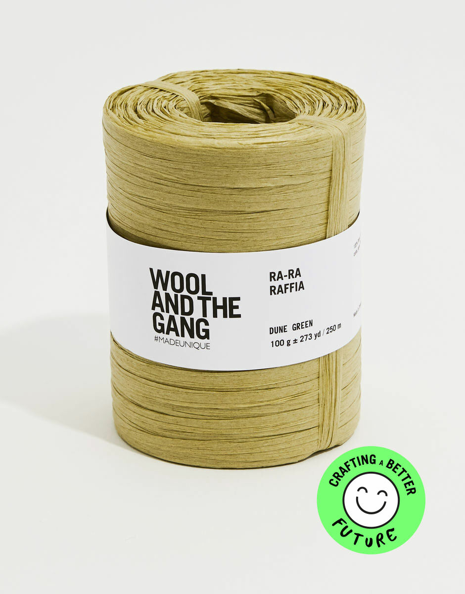 Ra-Ra Raffia Dune Green