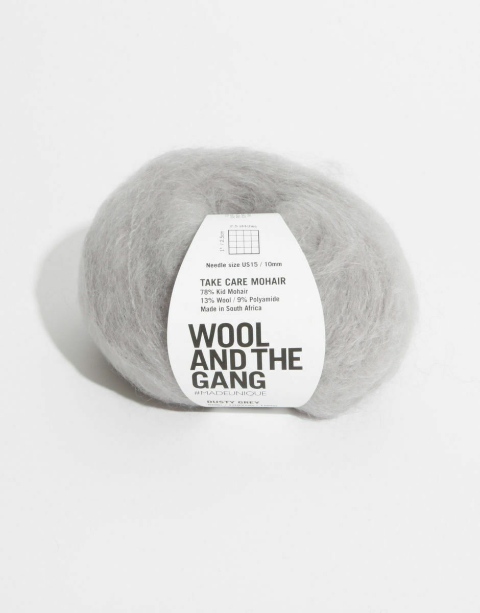 Take Care Mohair Dusty Grey