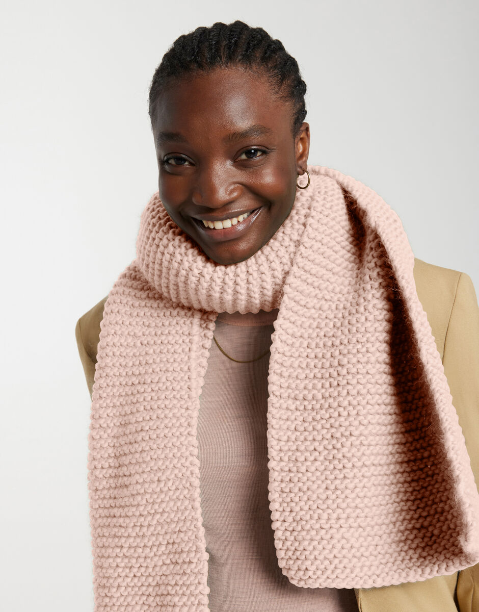Hello You Scarf Cameo Rose
