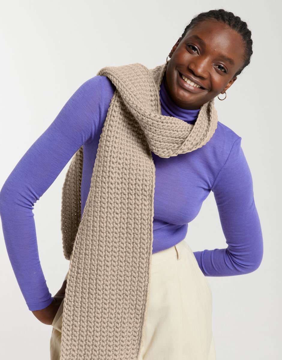 Better Be Scarf Sandtrooper Beige