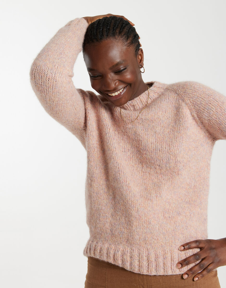 Love On Top Sweater Mineral Pink