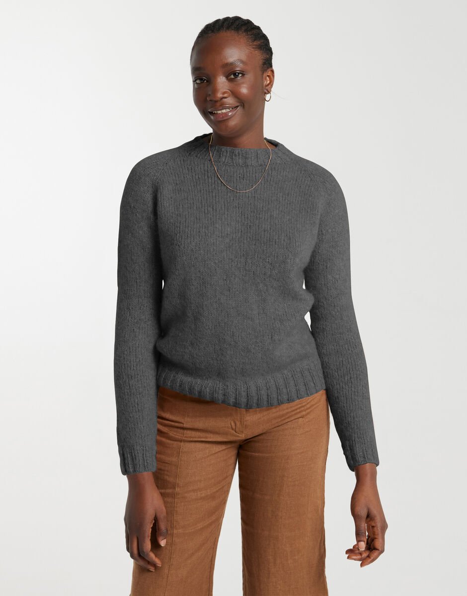 Love On Top Sweater Silver Fox Grey