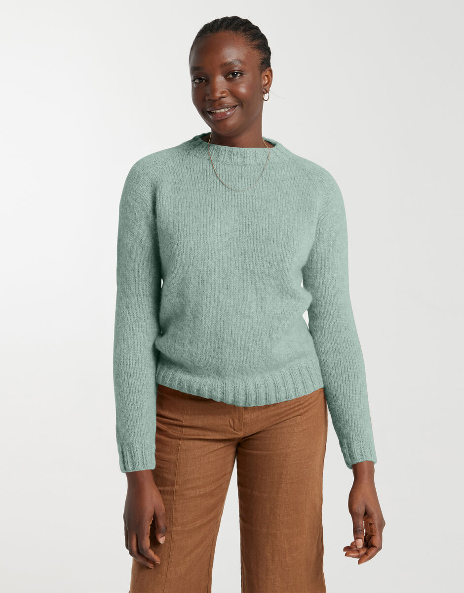 Love On Top Sweater Eucalyptus Green
