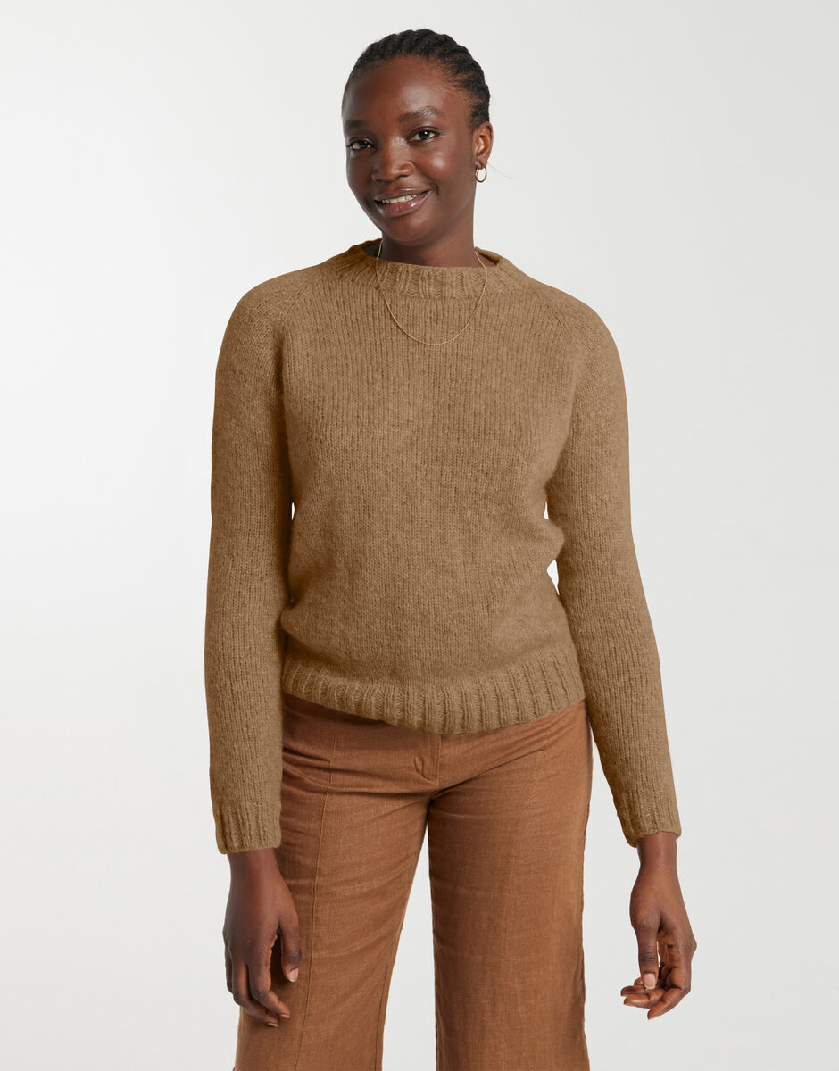 Love On Top Sweater Brown Sugar