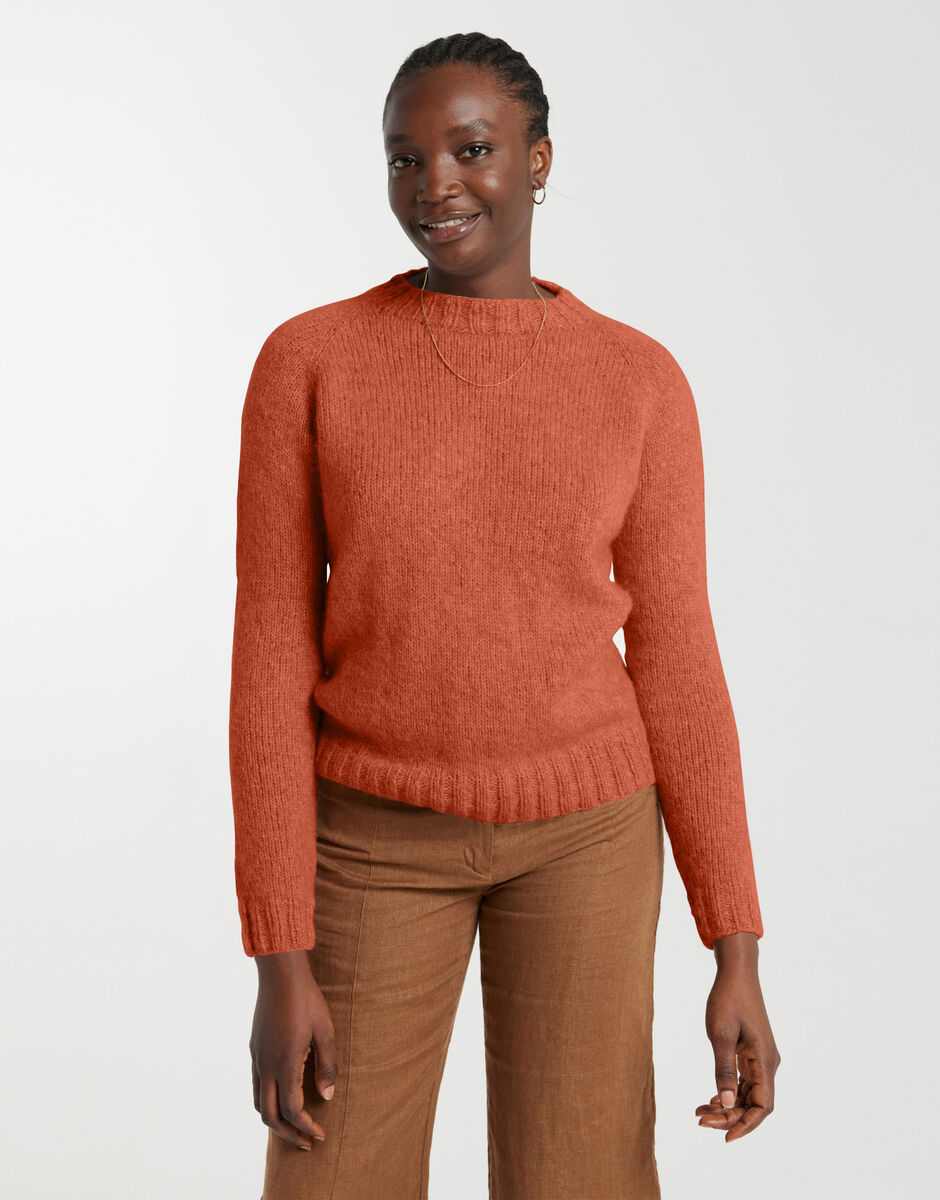Love On Top Sweater Terracotta Blush