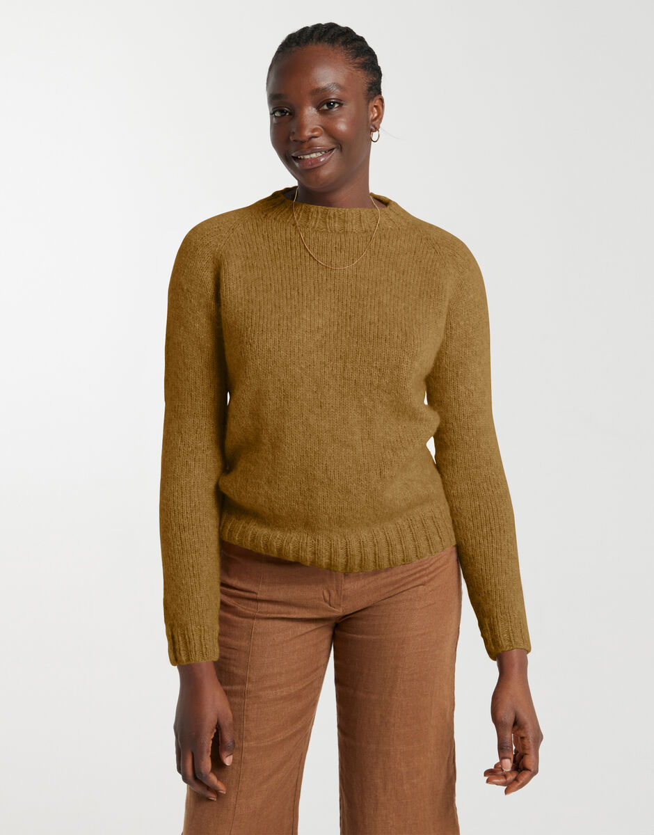 Love On Top Sweater Bronzed Olive