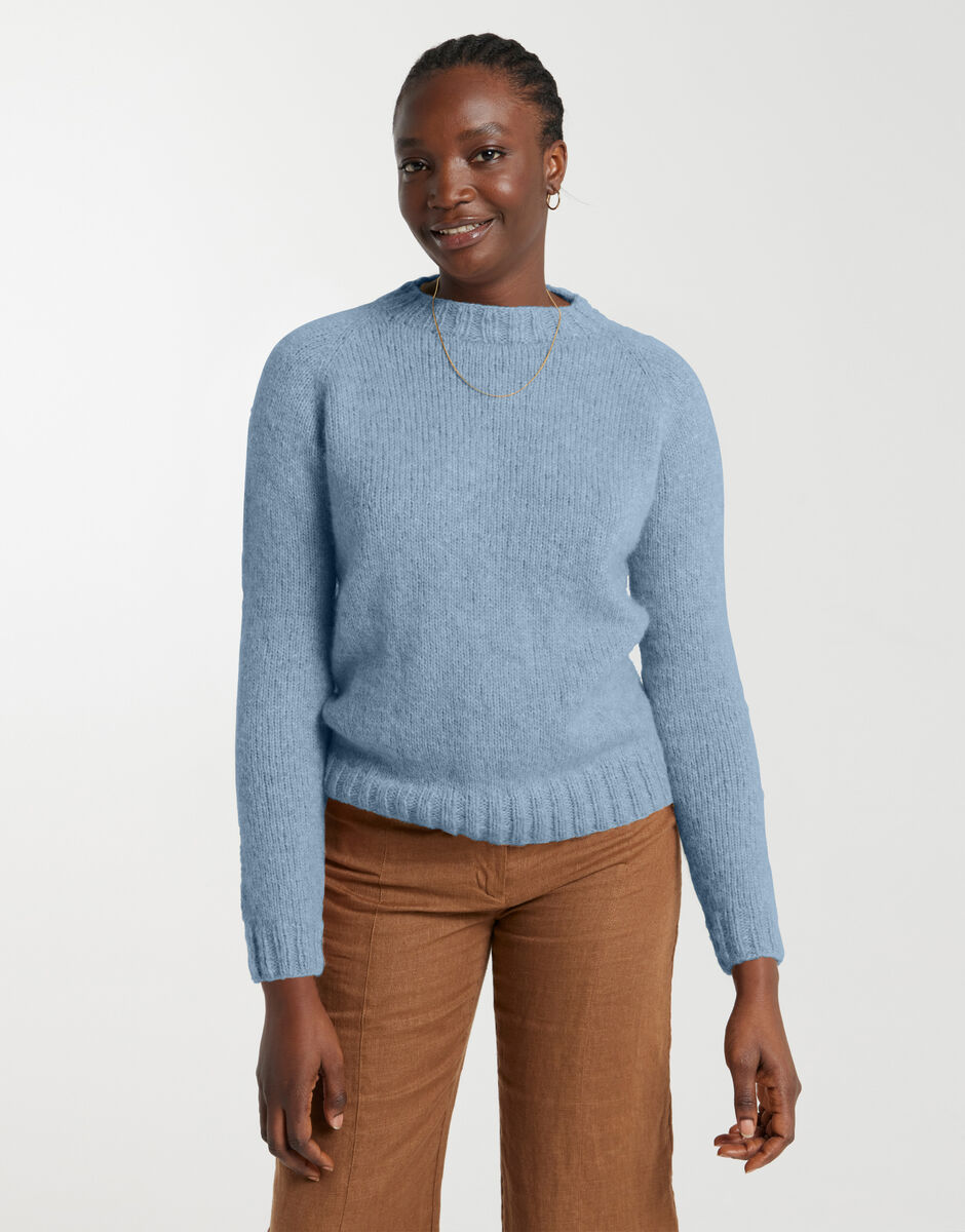 Love On Top Sweater Powder Blue