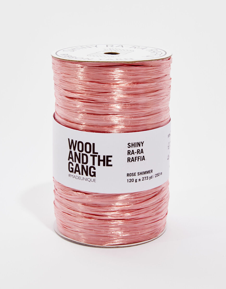 Ra-Ra Raffia Rose Shimmer