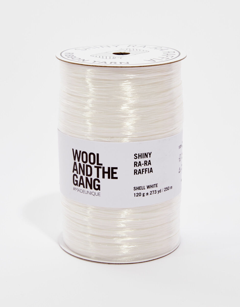 Ra-Ra Raffia Shell White