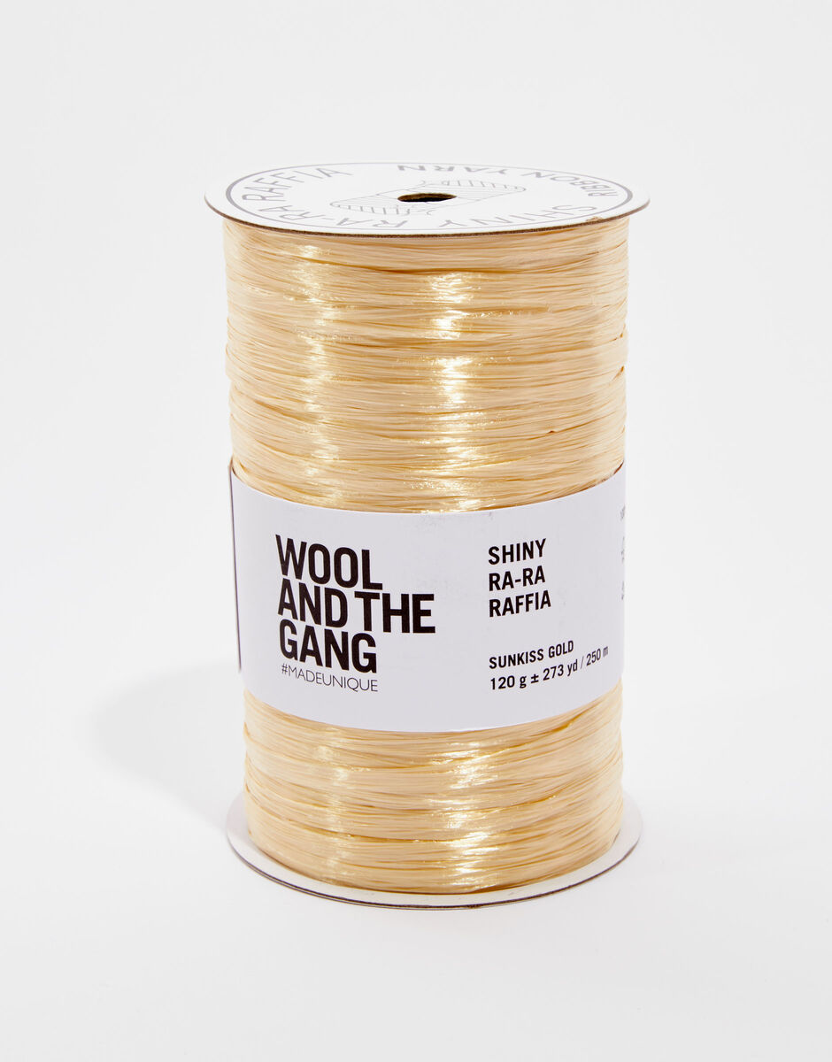 Ra-Ra Raffia Sunkiss Gold