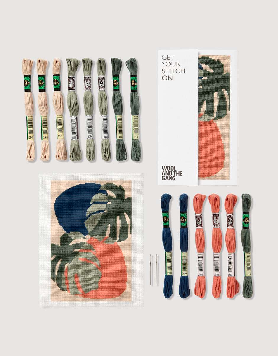 Botanical Needlepoint
