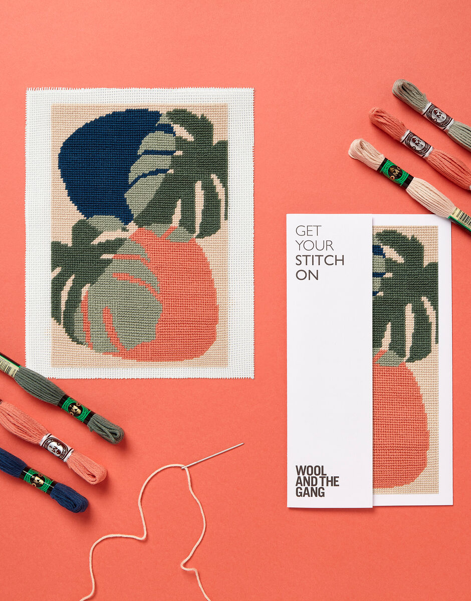 Botanical Needlepoint