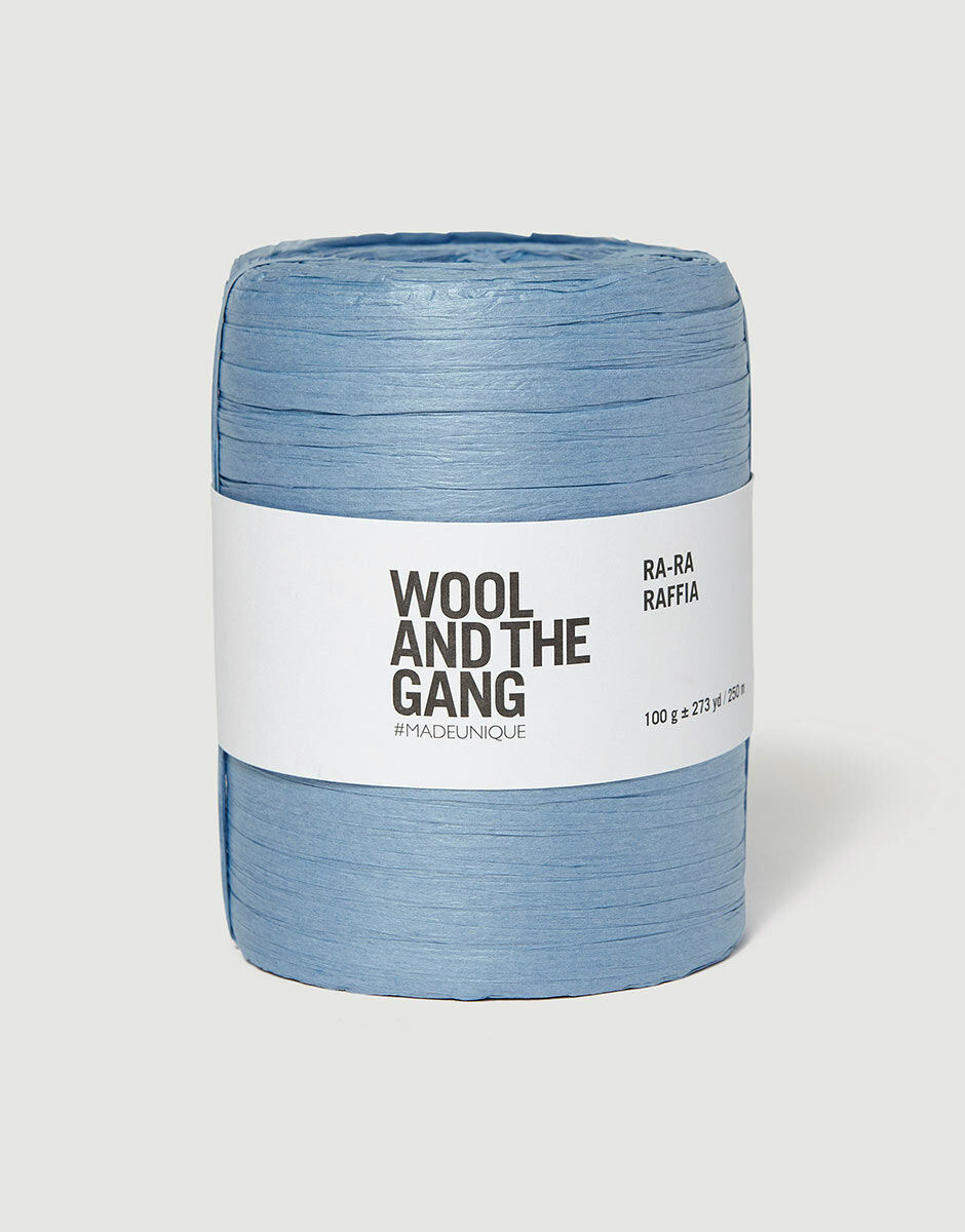 Ra-Ra Raffia Powder Blue