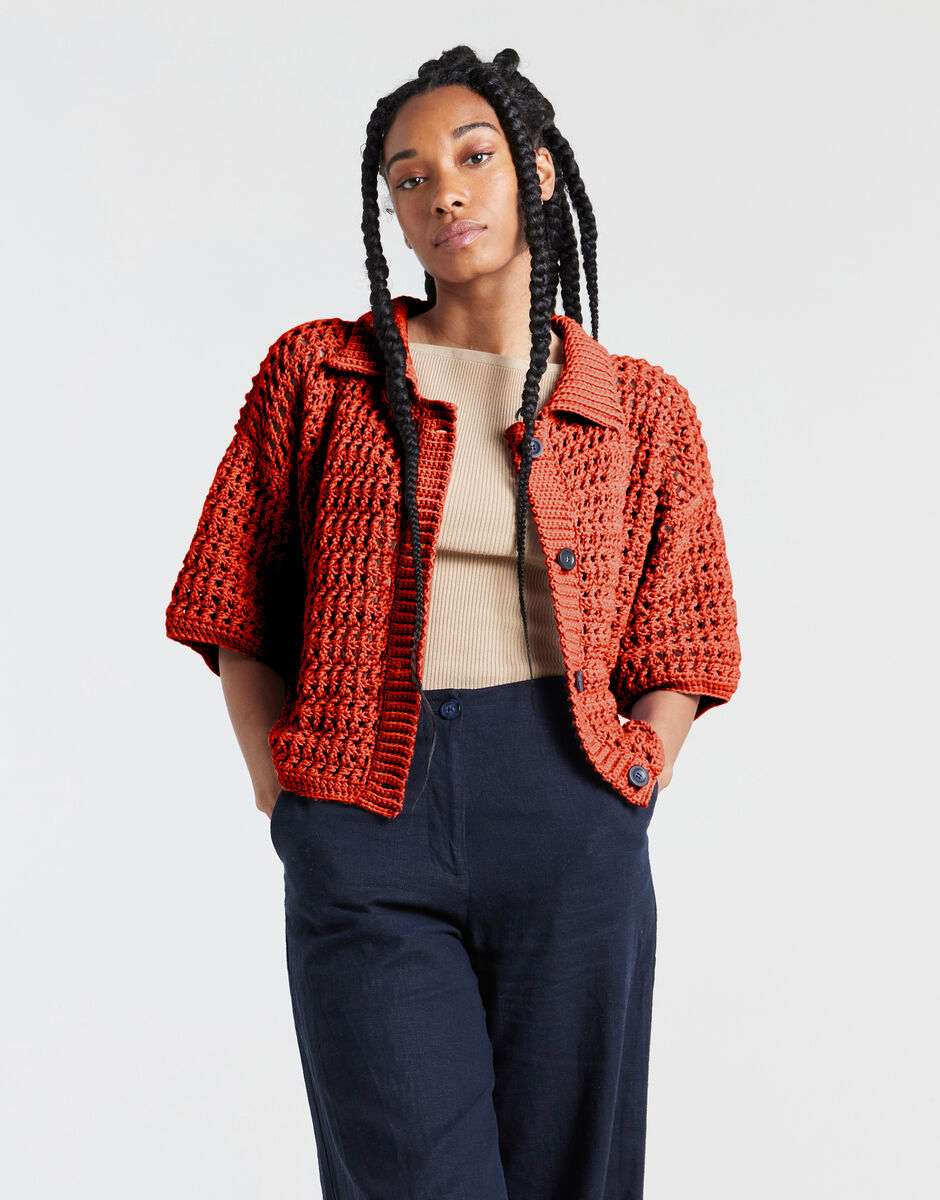 Portia Cardigan Cinnamon Dust