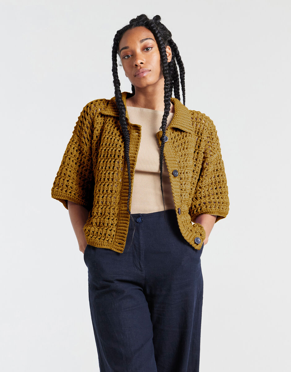 Portia Cardigan Moss Green