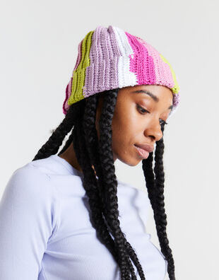 Aqua Beanie Pattern