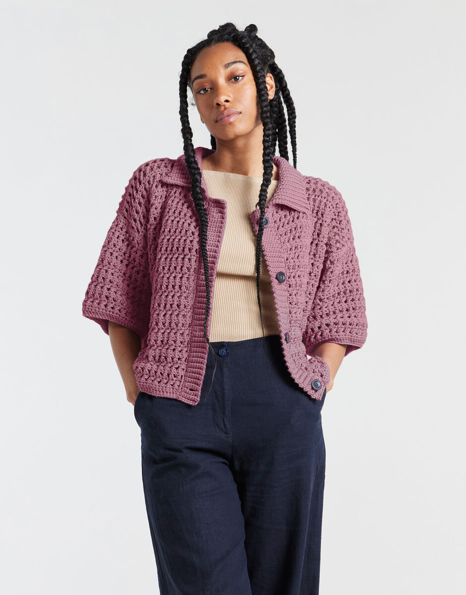 Portia Cardigan Candy Pink