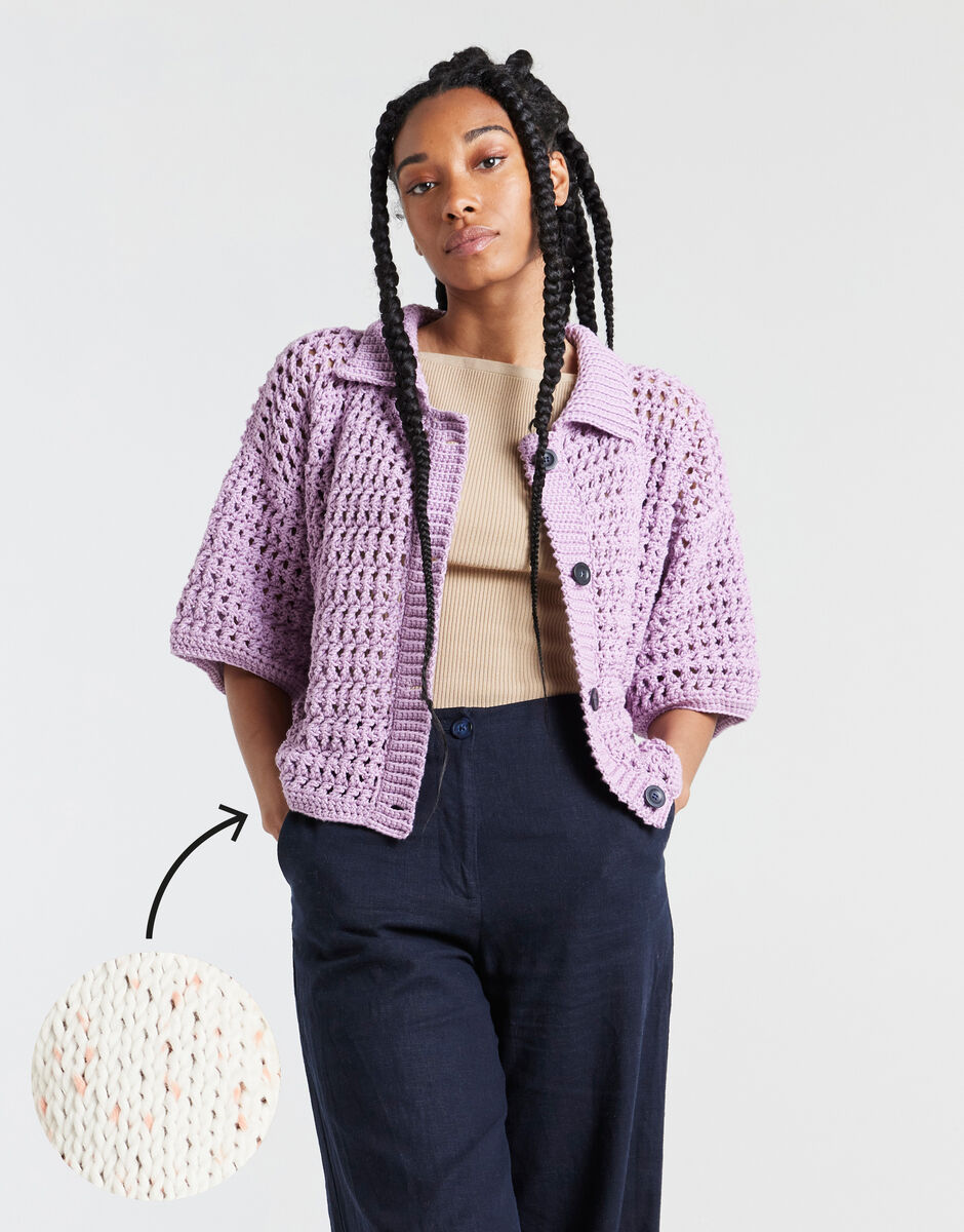 Portia Cardigan Malibu Spots