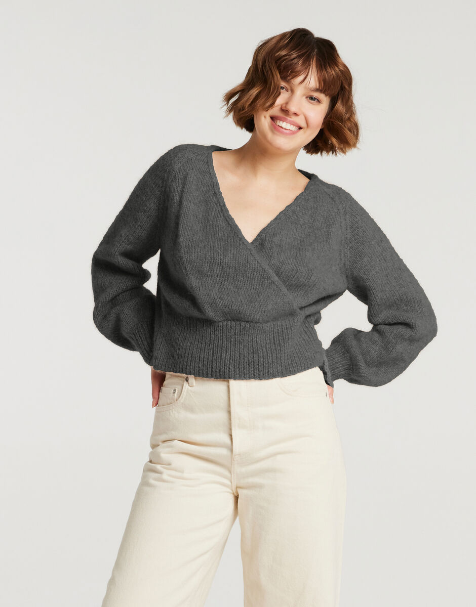 Elliot Sweater Silver Fox Grey