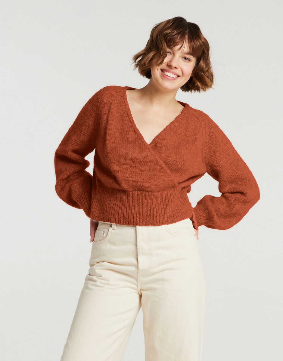 Elliot Sweater Terracotta Blush