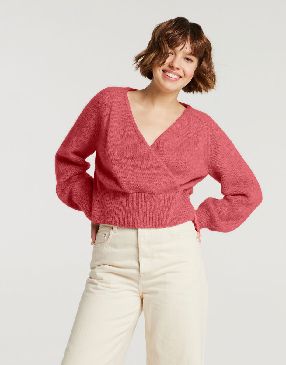 Elliot Sweater Raspberry Pink