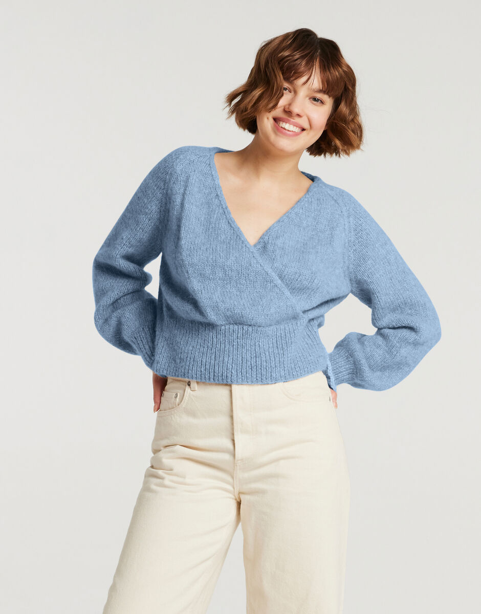 Elliot Sweater Powder Blue