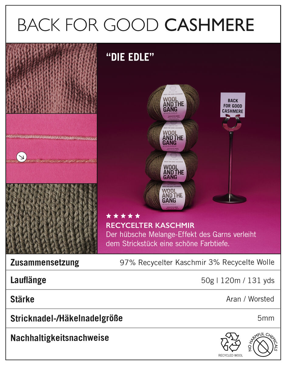 Back For Good Cashmere