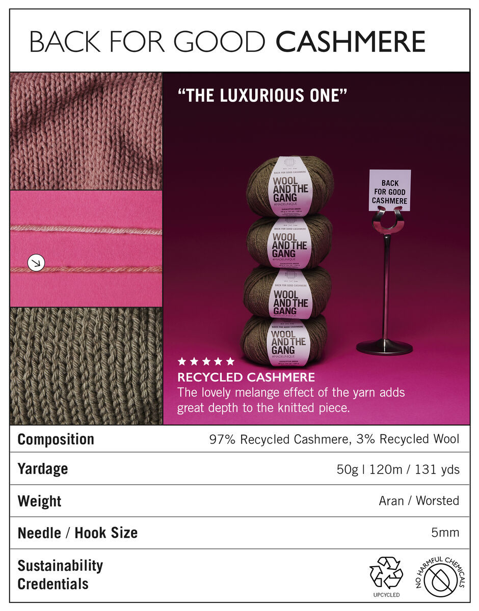Back For Good Cashmere