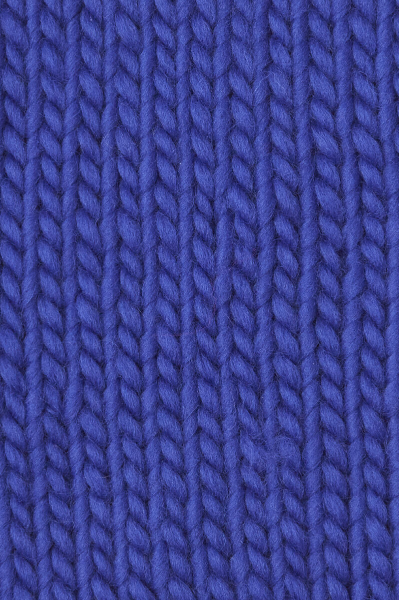 Hello You Scarf Colbalt Blue