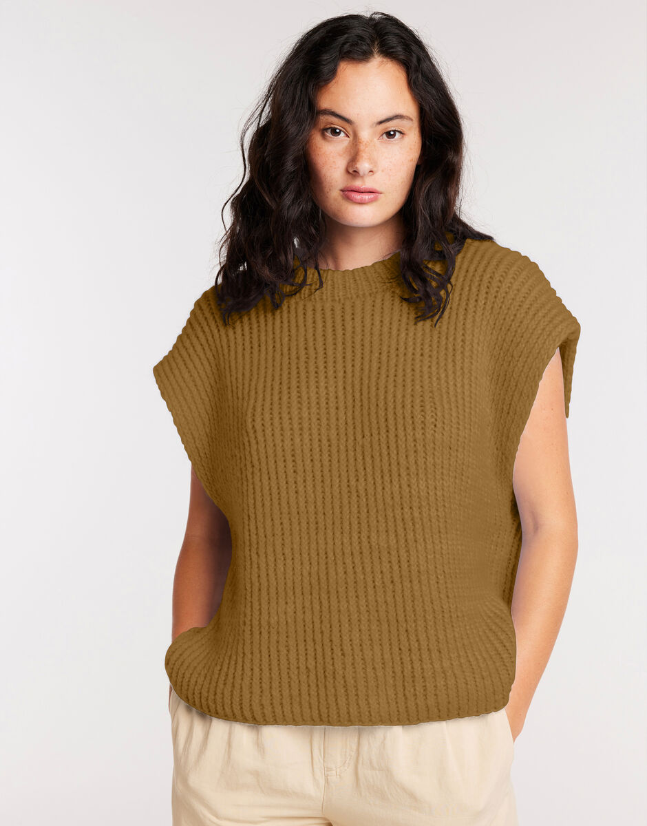 Blank Space Tank Bronzed Olive