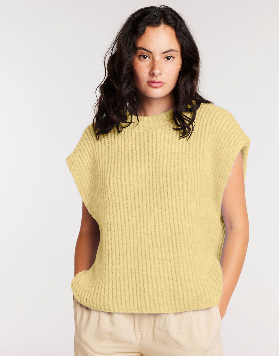 Blank Space Tank Buttercup Yellow