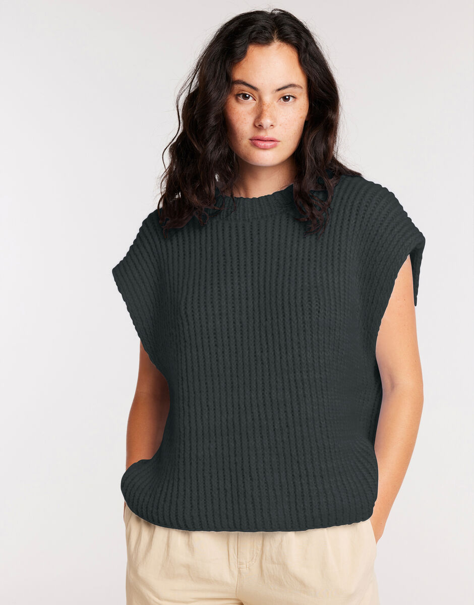 Blank Space Tank Forest Green