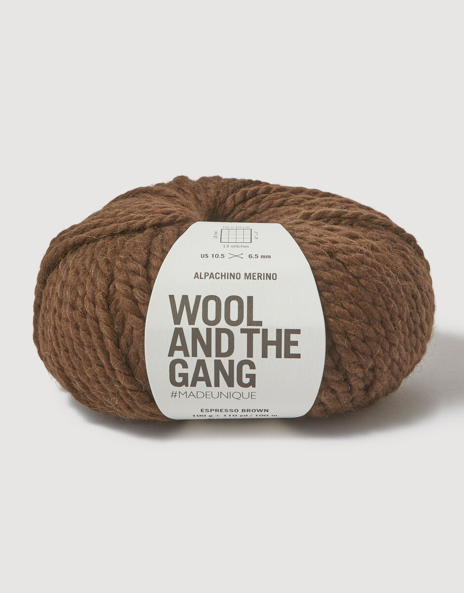 Alpachino Merino Espresso Brown