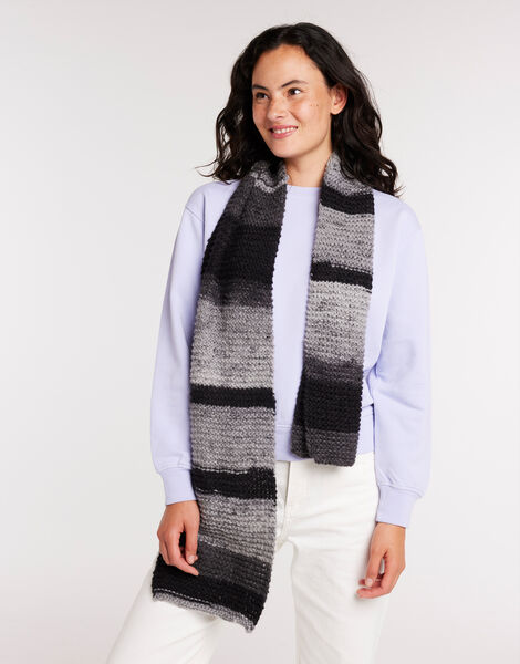 Joss Scarf Winter Night Stripe