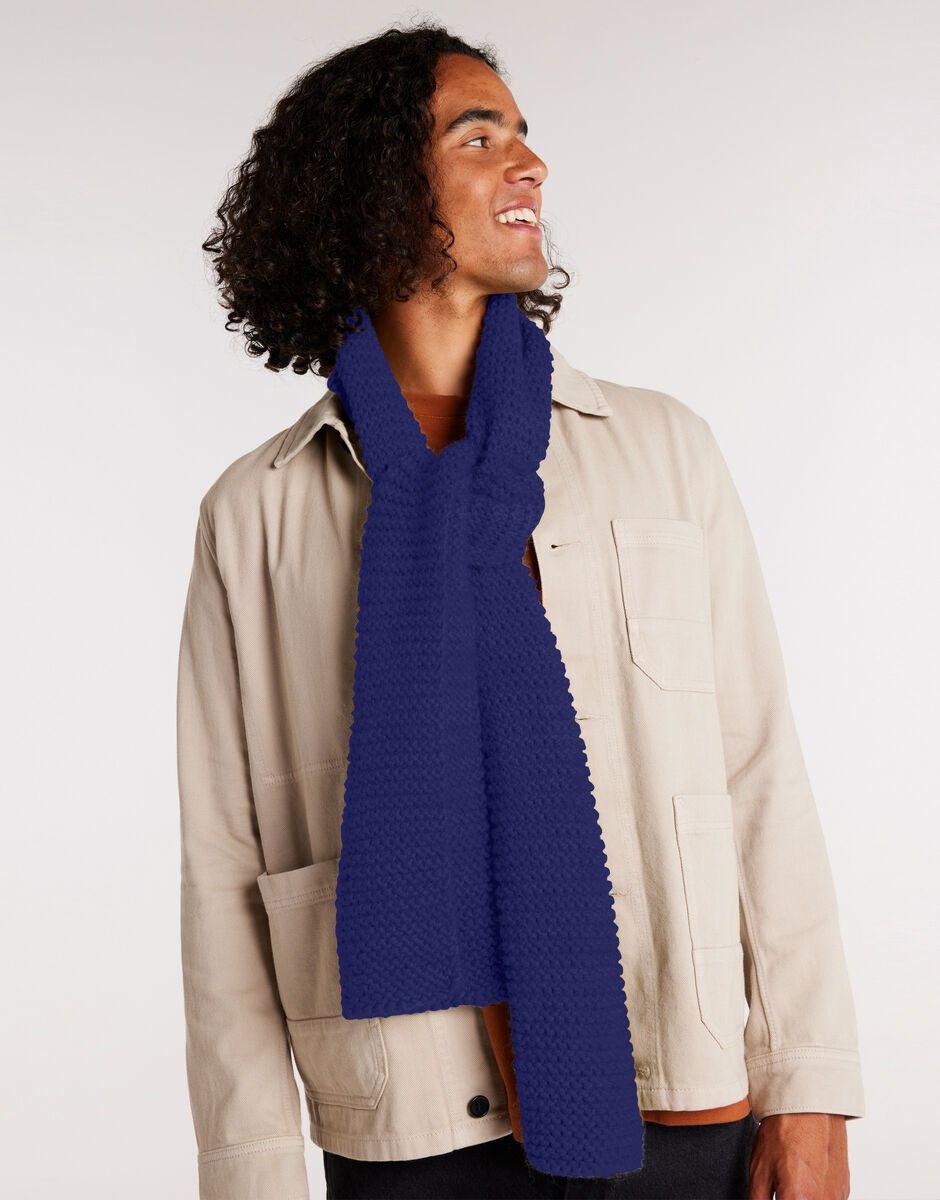 Smith Scarf Midnight Blue