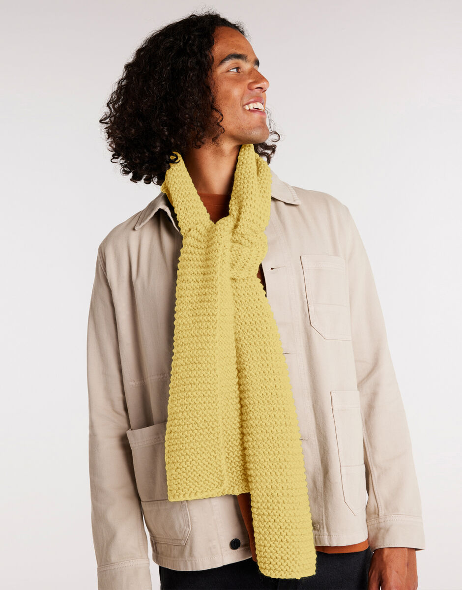 Smith Scarf Chalk Yellow
