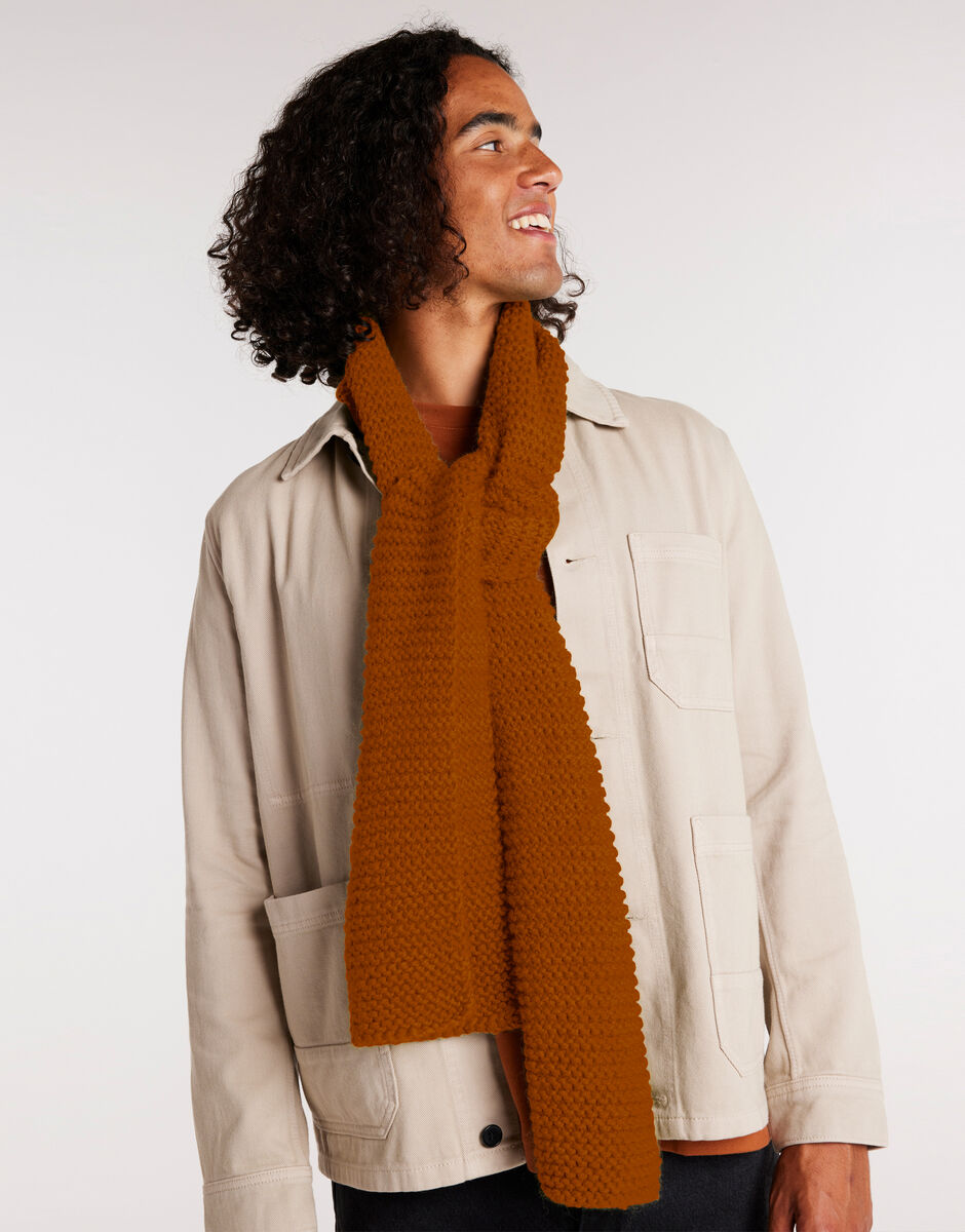 Smith Scarf Chestnut Brown