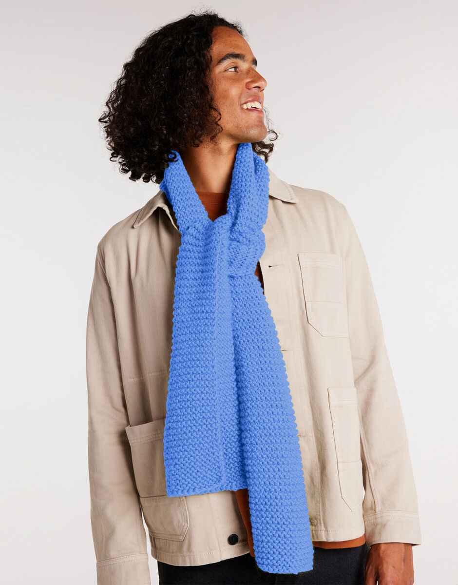 Smith Scarf Cornflower Blue