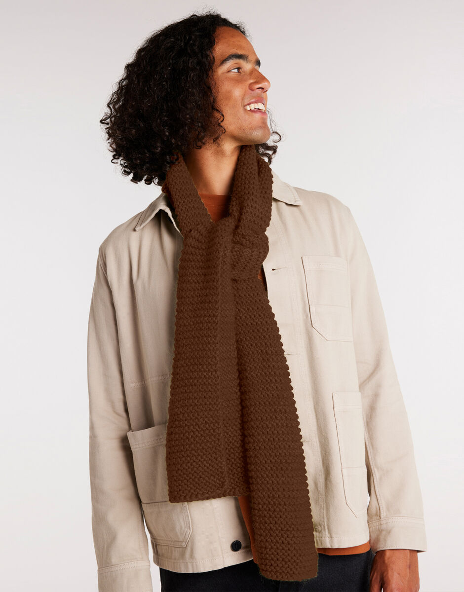 Smith Scarf Espresso Brown
