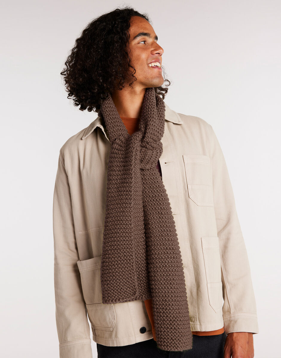 Smith Scarf Walnut Brown