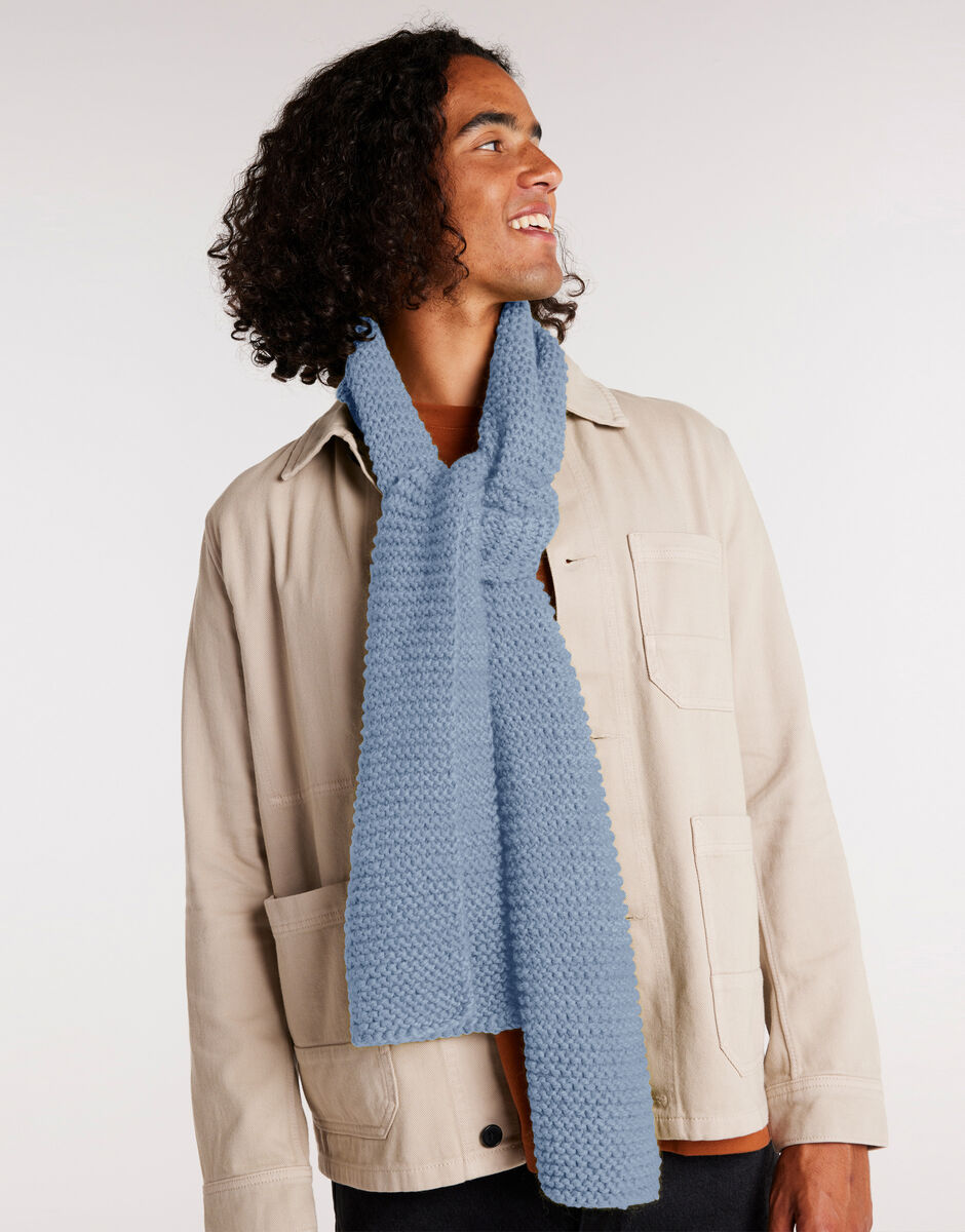 Smith Scarf Powder Blue