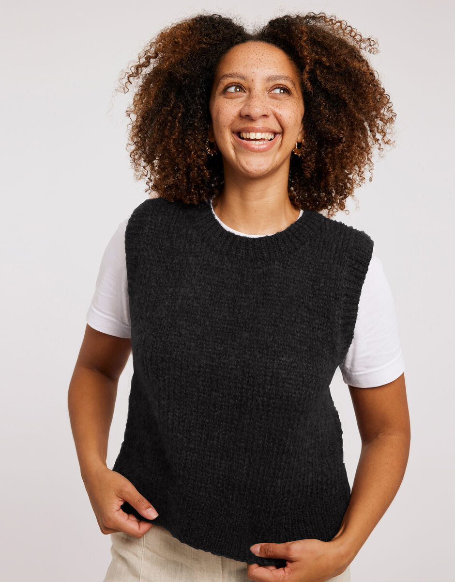 Keisha Tank Space Black
