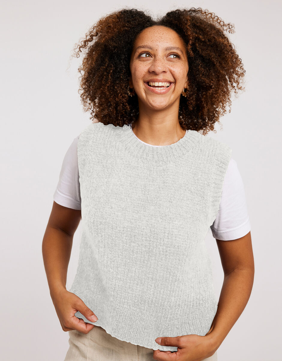 Keisha Tank Winter White