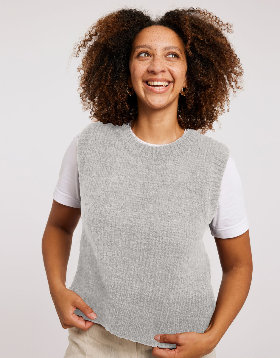 Keisha Tank Dusty Grey