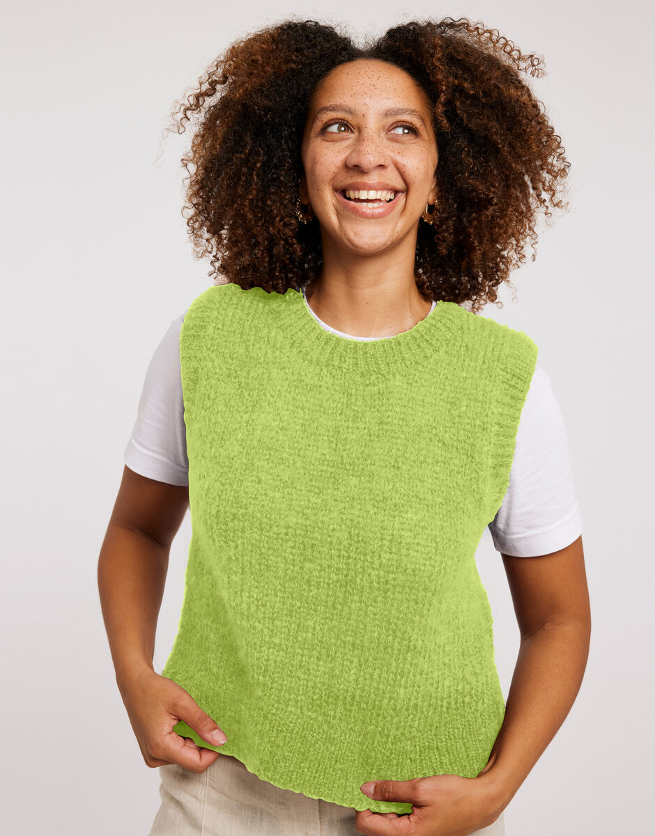 Keisha Tank Candy Apple Green